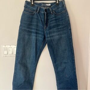 Carhartt Essential Jeans Straight Leg Women’s 2 Regular Workwear Work Western